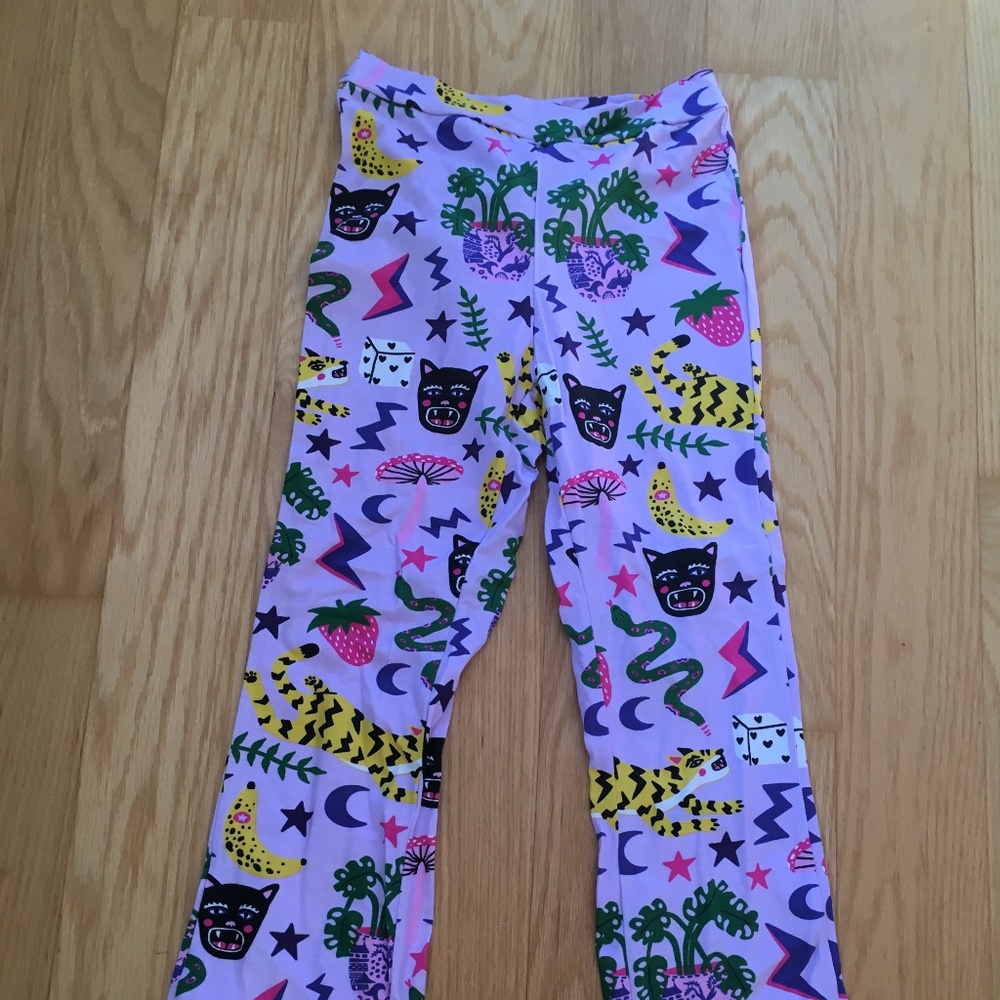 Knit flare pants by Nooworks